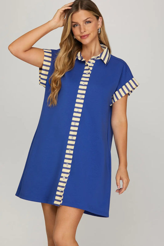 Brixton Blue Dress