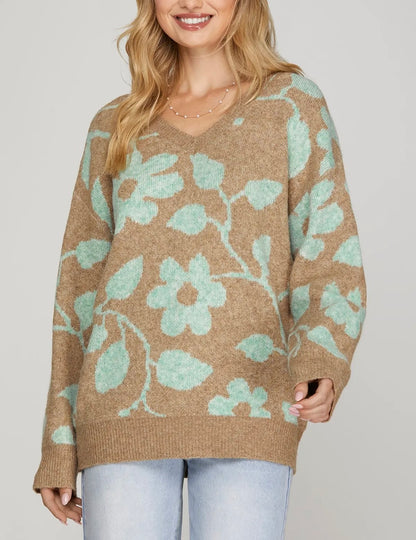 Mint to Be Mocha Sweater