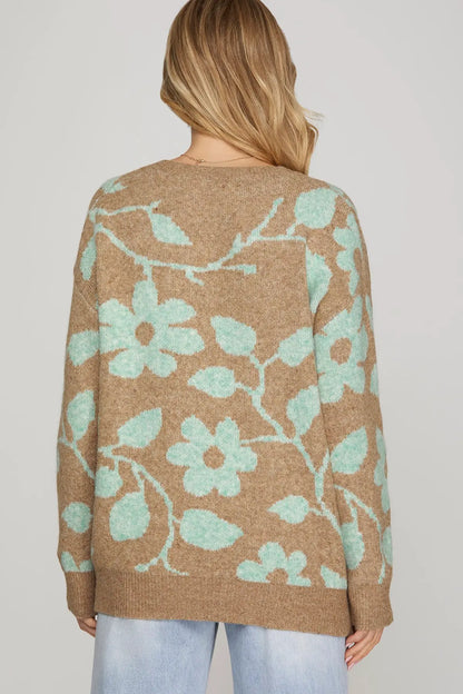 Mint to Be Mocha Sweater
