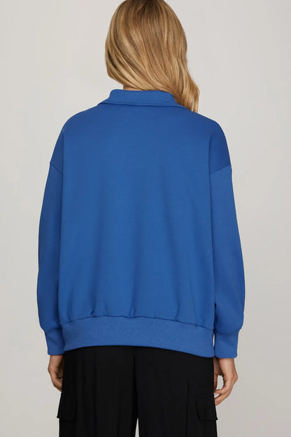 Everyday Royal Half-Zip