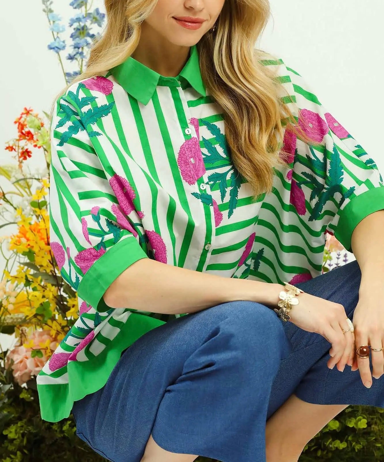 The Pink Pop Parallel Top