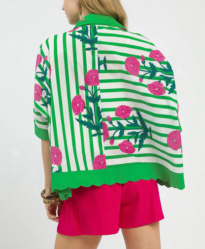 The Pink Pop Parallel Top