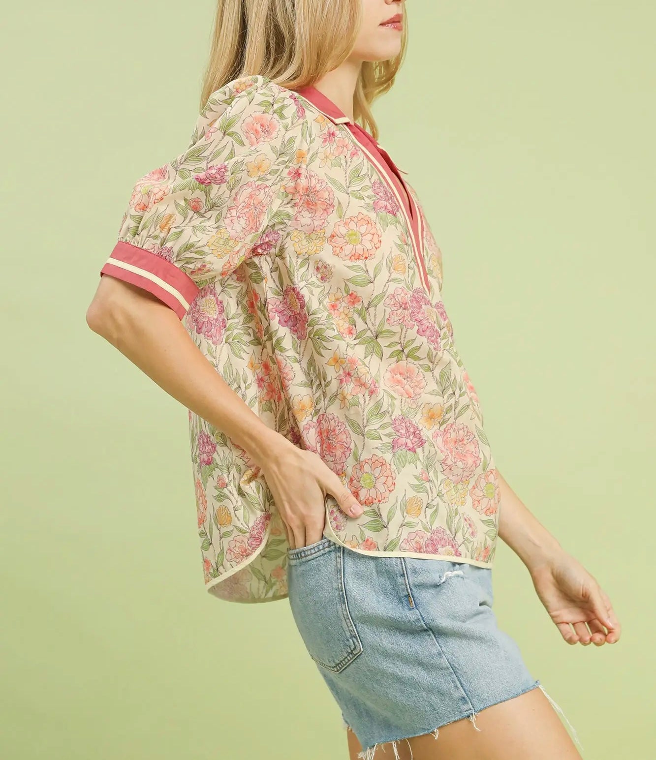 Petals & Punch Top