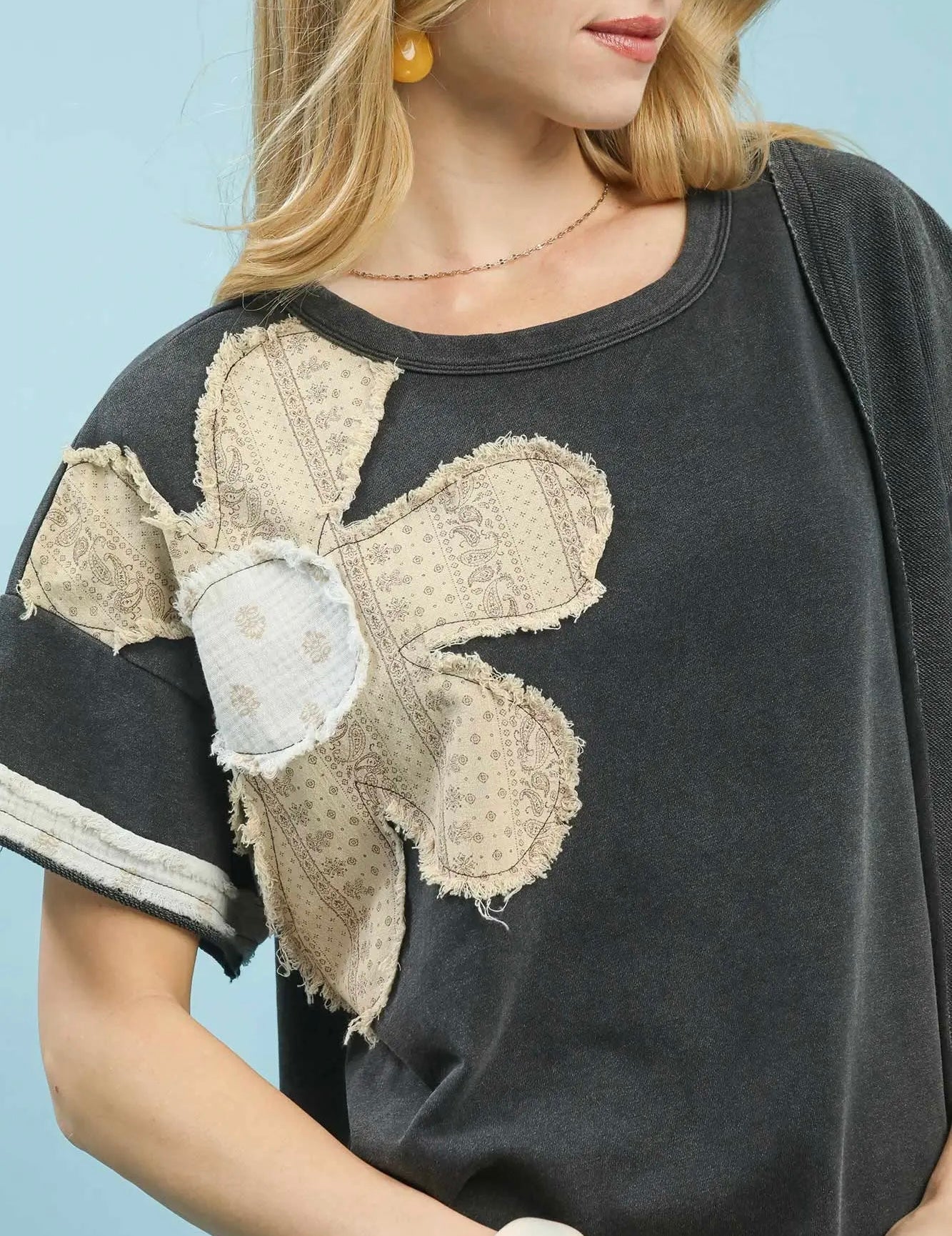 Vintage Blossom Terry Top