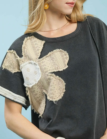 Vintage Blossom Terry Top