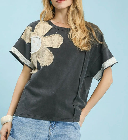 Vintage Blossom Terry Top