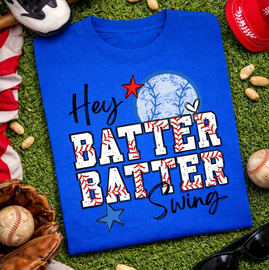 Hey Batter Batter Tee
