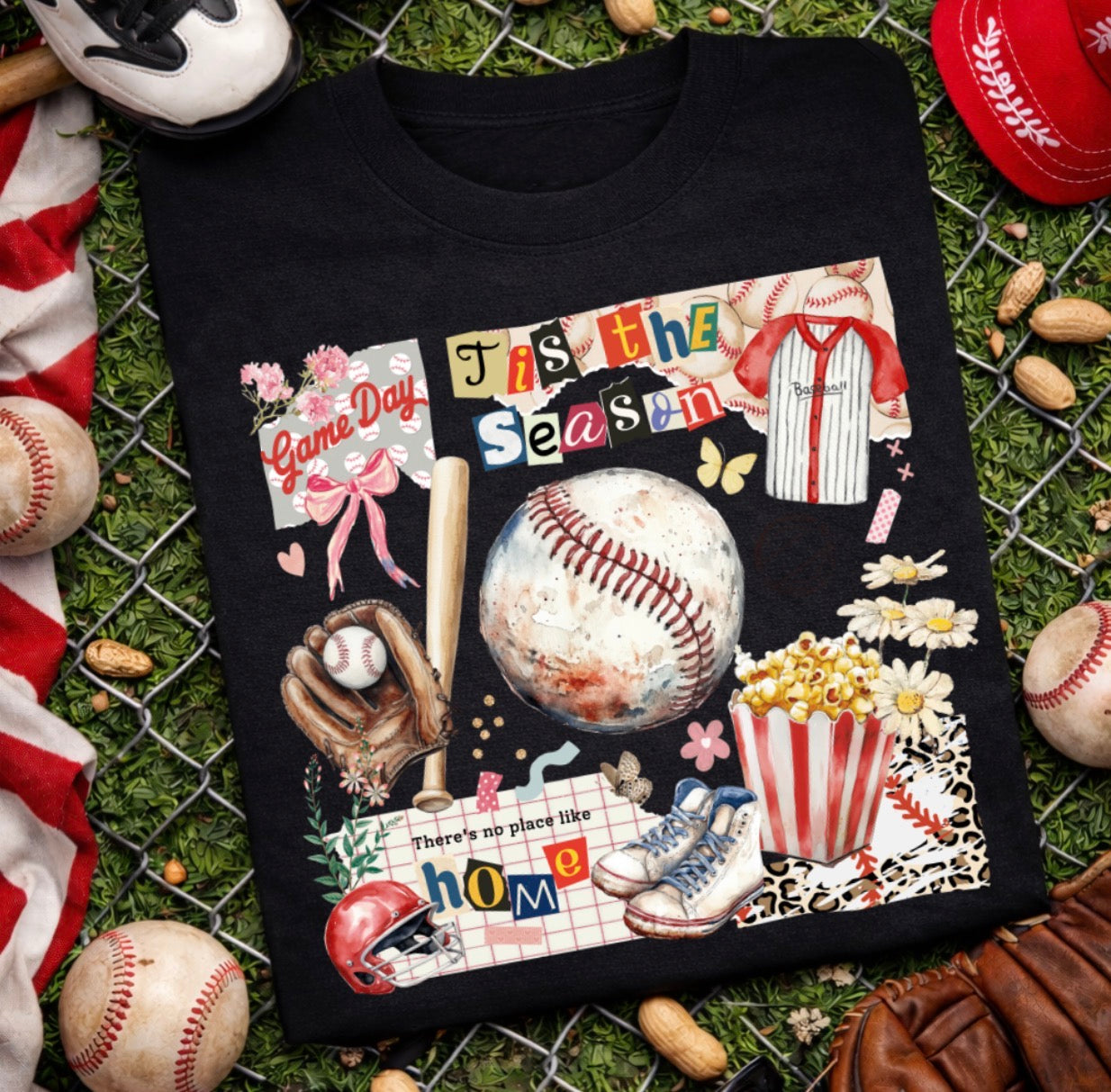 Tis the Season Baseball Tee
