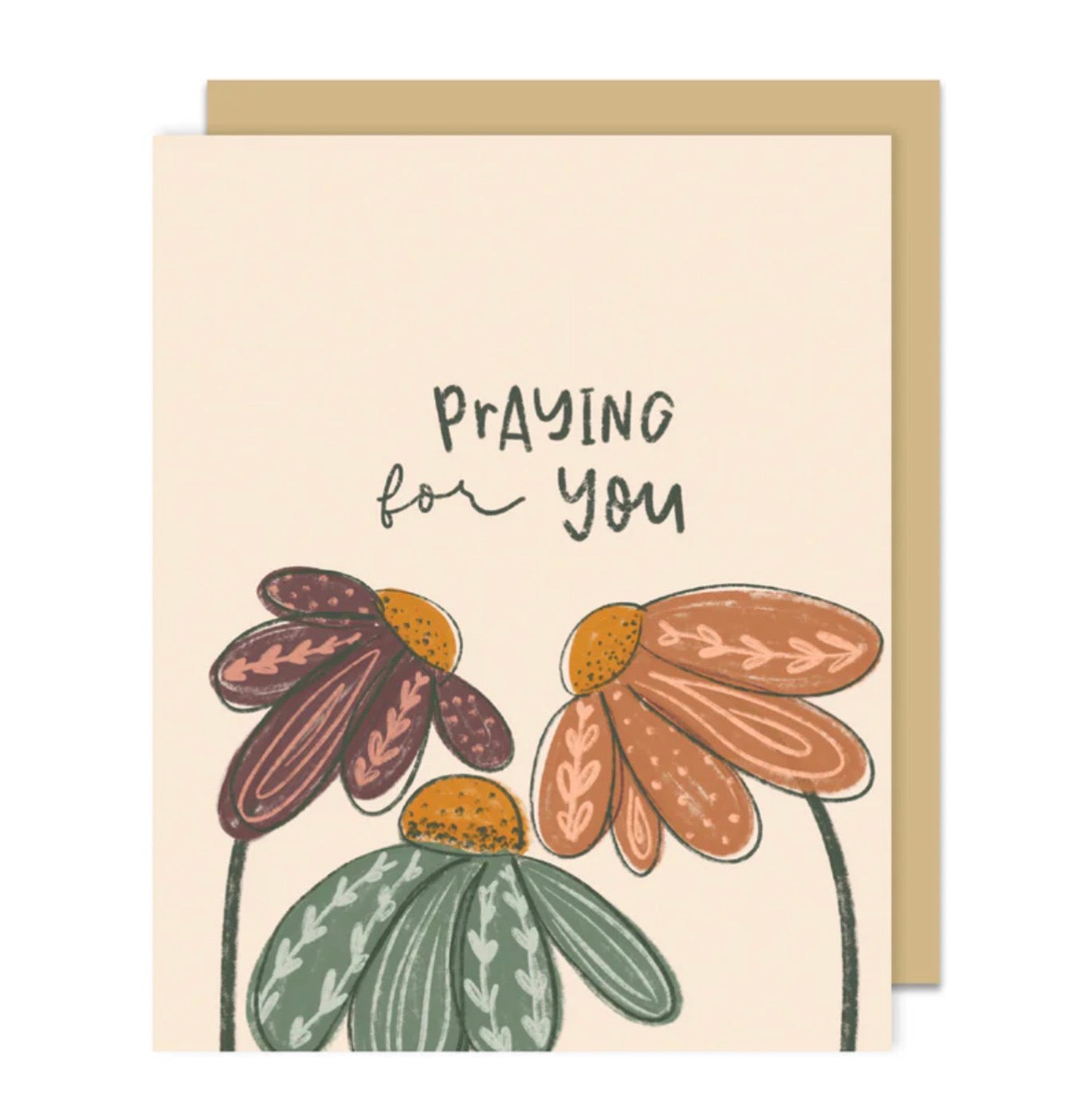 Praying for You Greeting Card