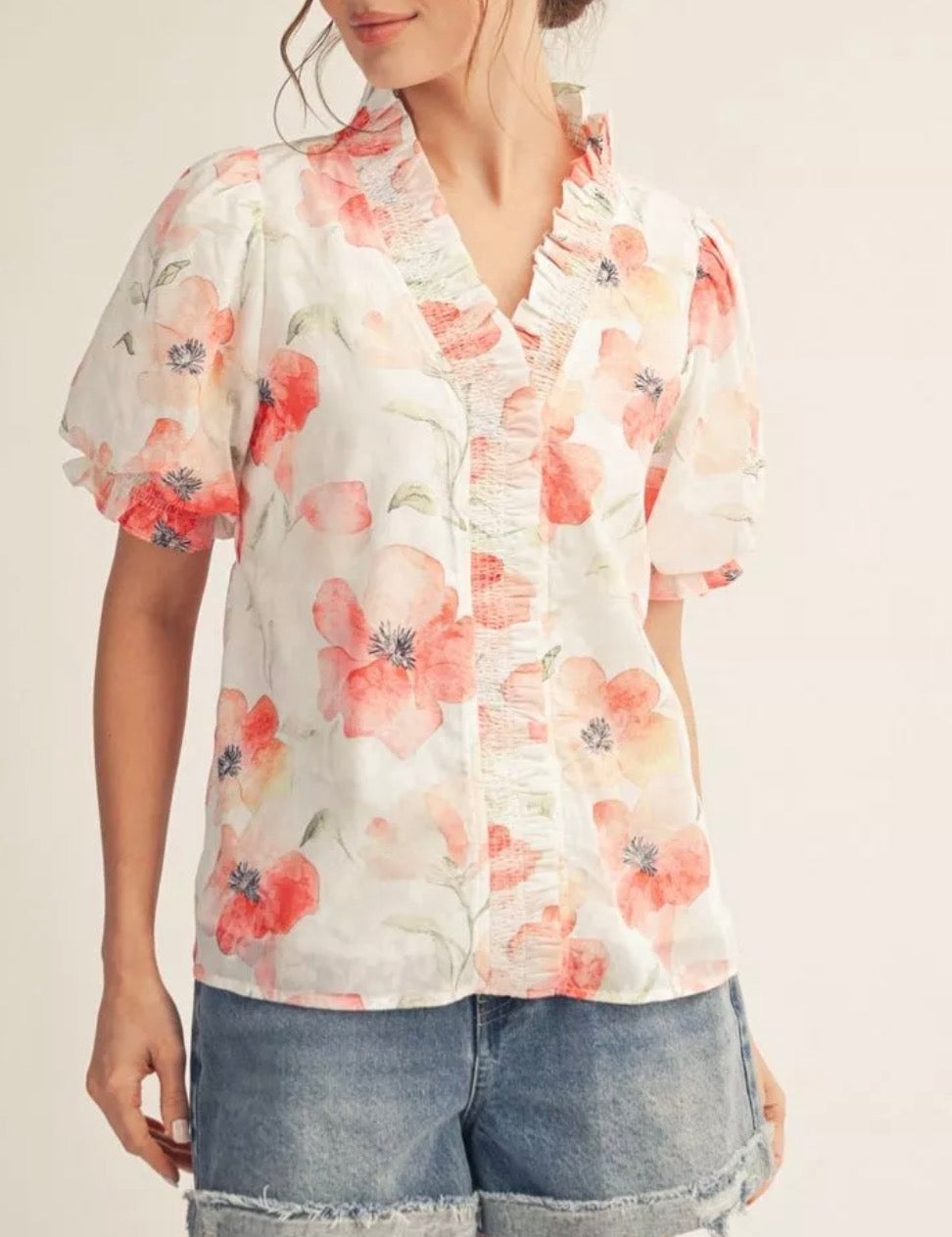 Petal Whisper Blouse