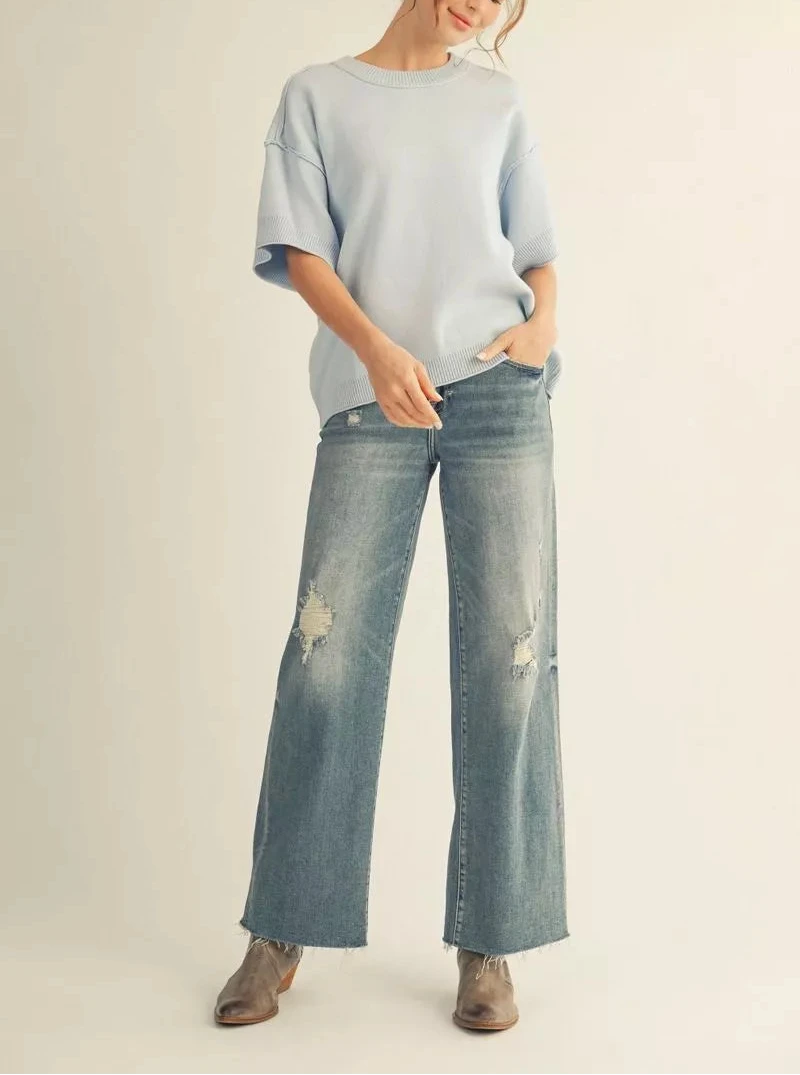 Soft Sky Top