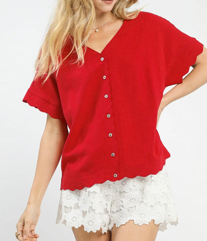Linen & Lovely Top