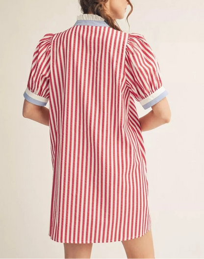 Social Striped Dress