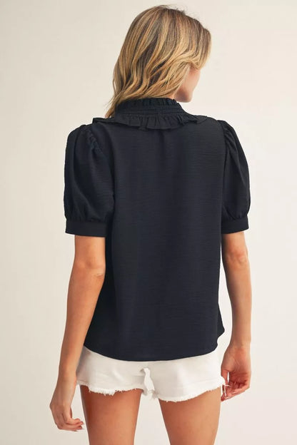 Nora Ruffle Top