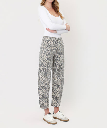 Fierce Fit Utility Barrel Jeans