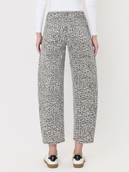 Fierce Fit Utility Barrel Jeans