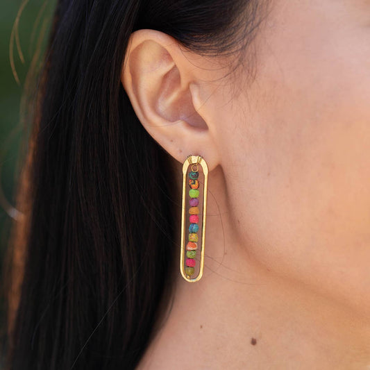 Aasha Second Story Earrings