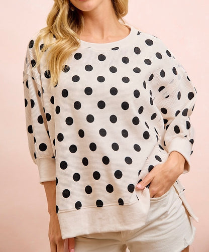 Midnight Confetti Top