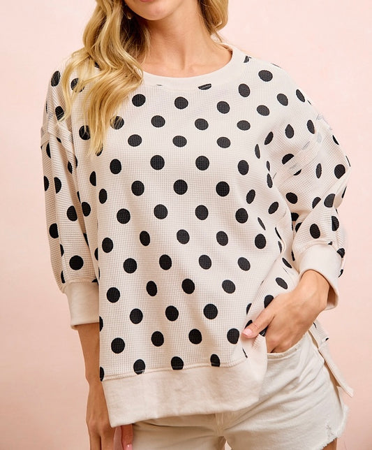 Midnight Confetti Top