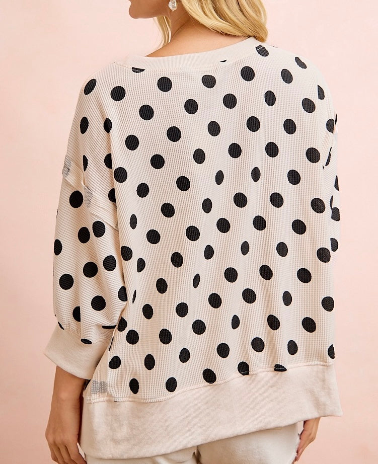 Midnight Confetti Top
