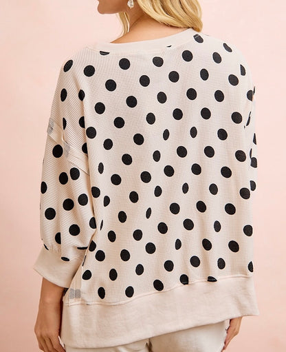 Midnight Confetti Top