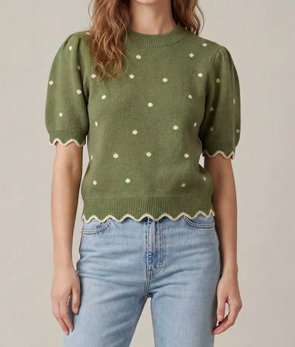 Tilly Dot Top