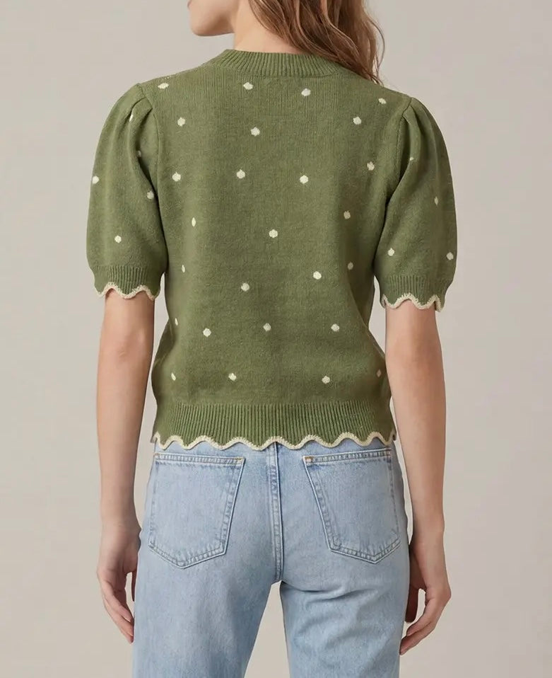 Tilly Dot Top