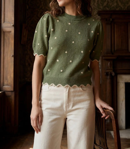 Tilly Dot Top