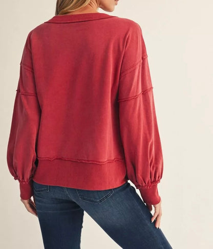 Crimson Keepsake Sweatshirt