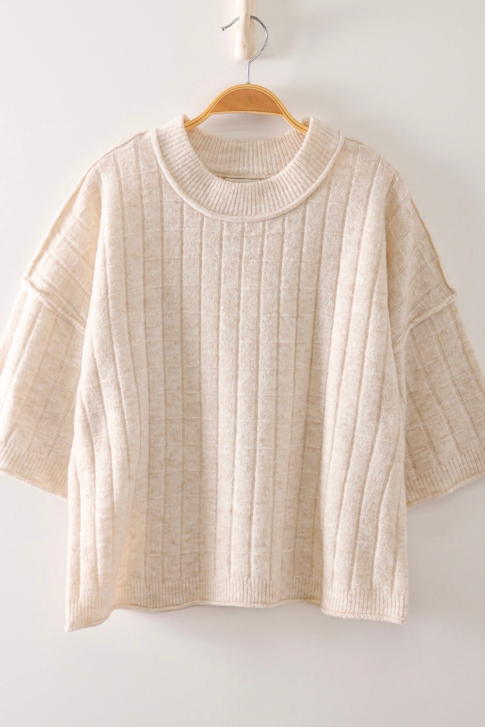 Oatmilk Days Ribbed Top