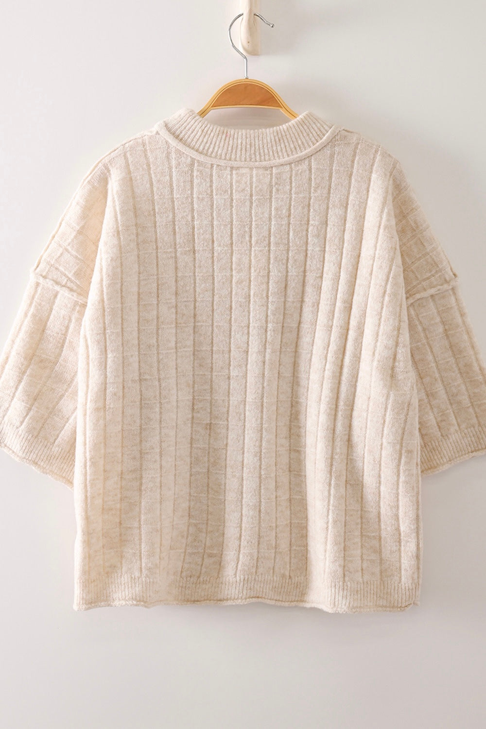Oatmilk Days Ribbed Top