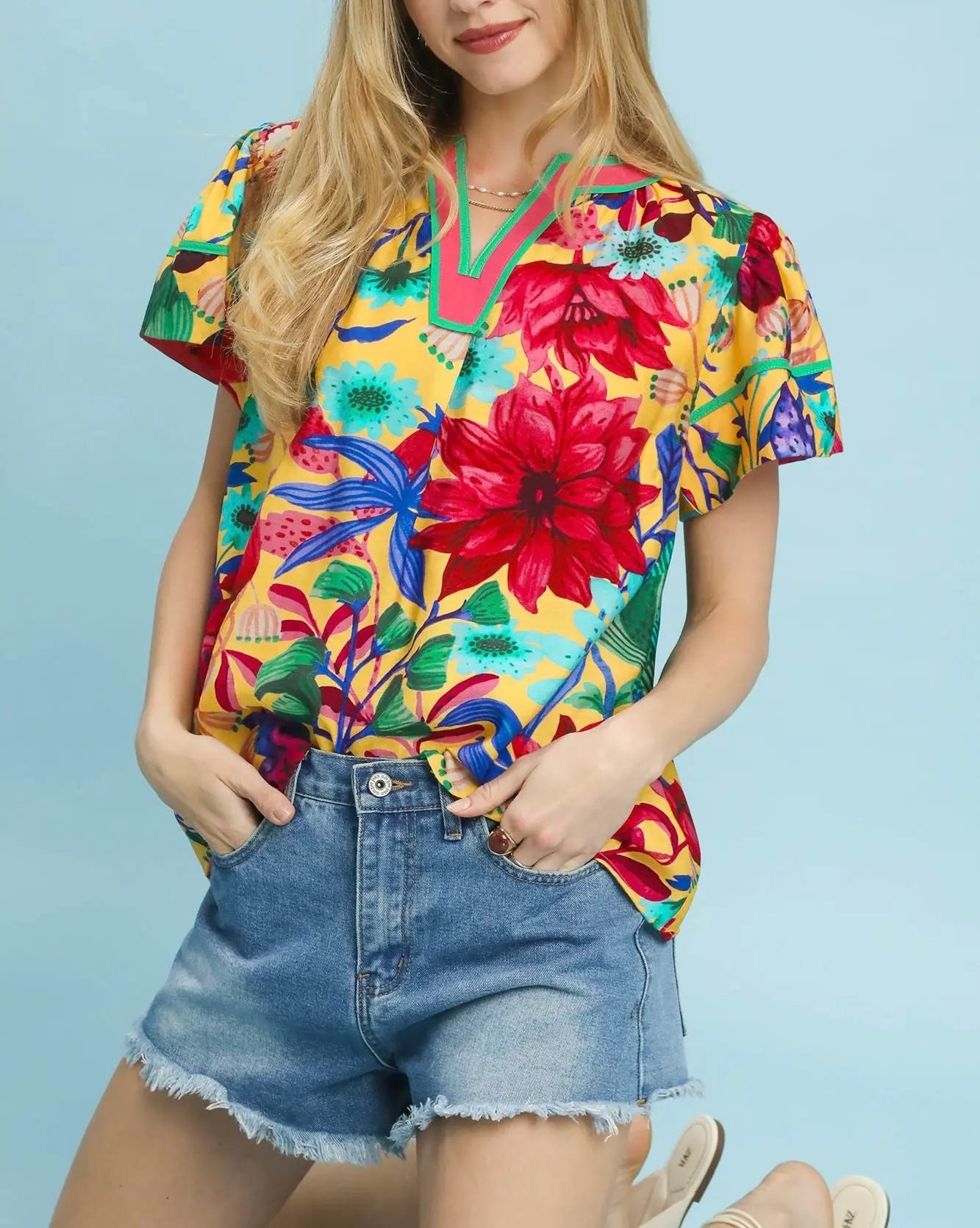 Manvel Marigold Top