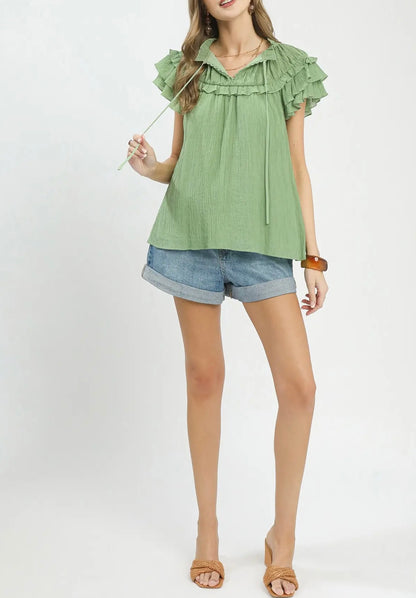 Collins Crinkle Top