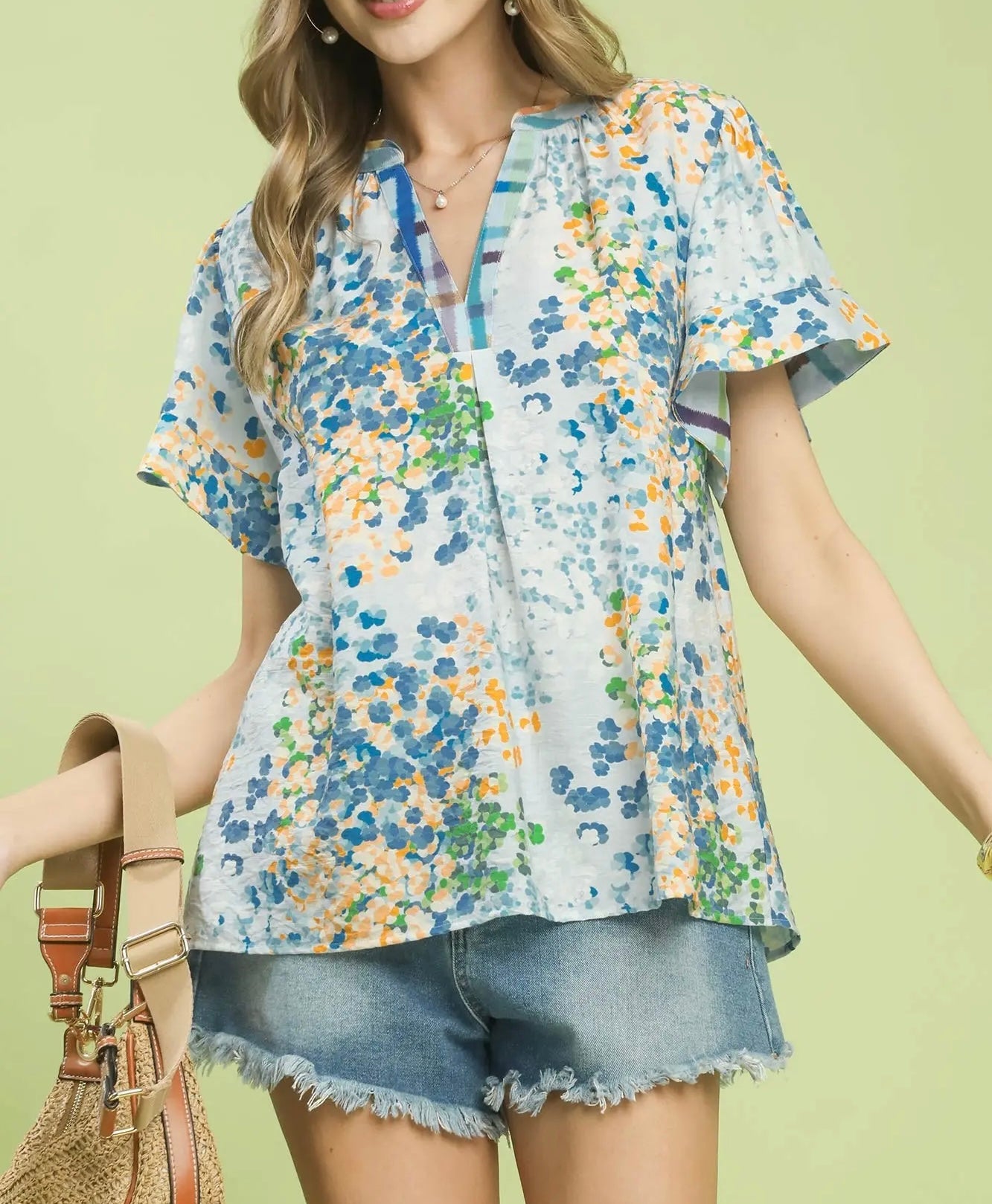 Painted Petals Top