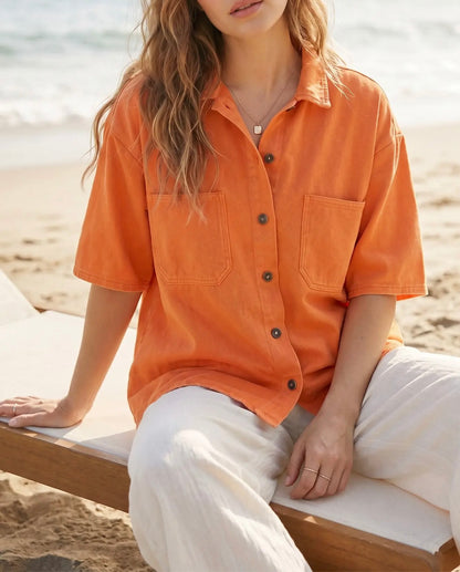 Moxie Washed Top