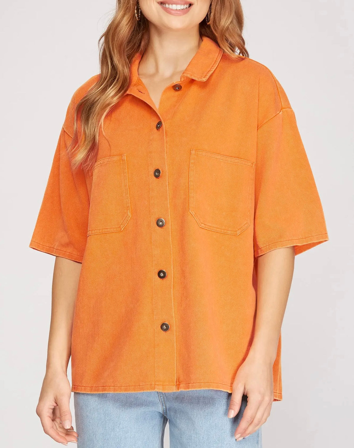 Moxie Washed Top