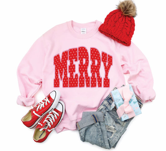 Merry Crew Sweatshirt
