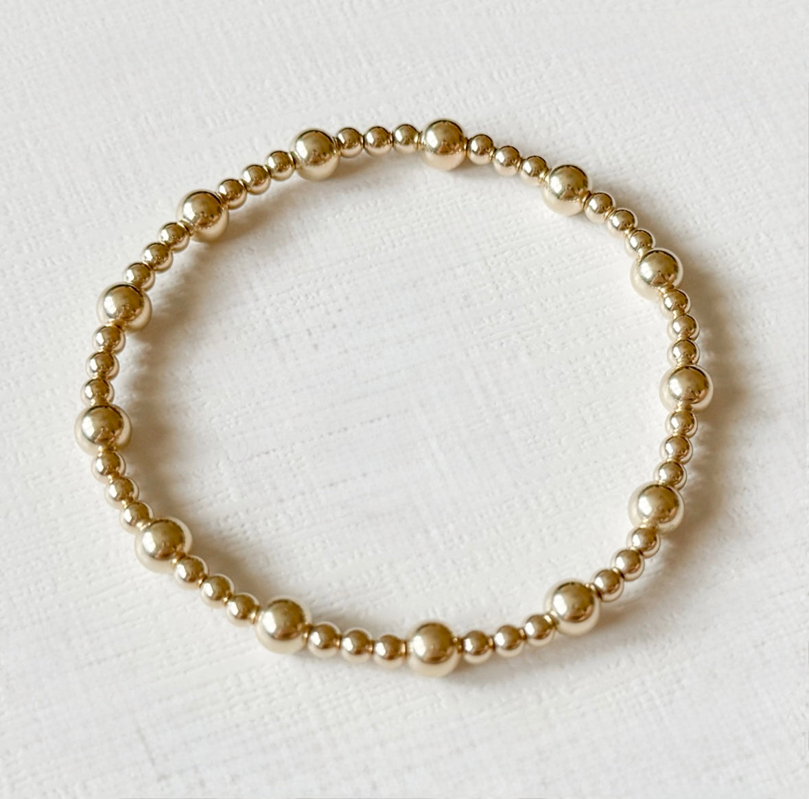Grace Gold Beaded Meralora Bracelet