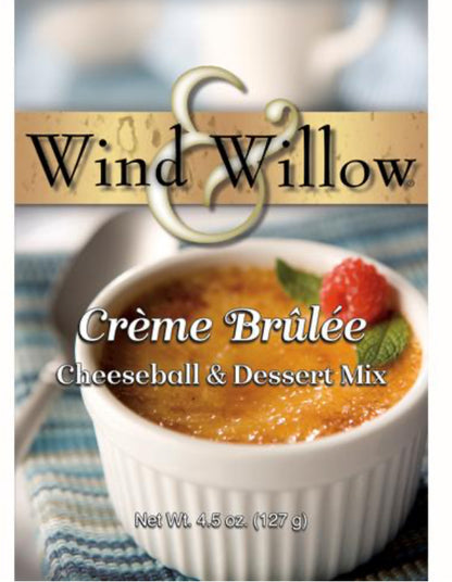 Wind & Willow Crème Brûlée Cheeseball & Appetizer Mix