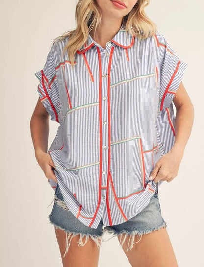 Gallery Stripe Blouse