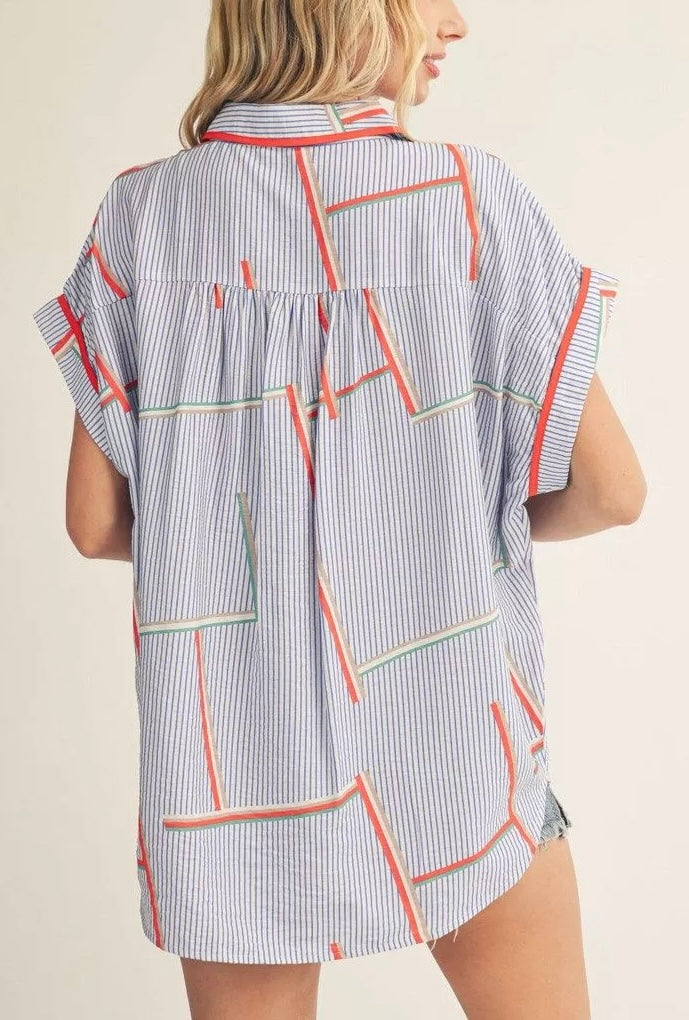 Gallery Stripe Blouse