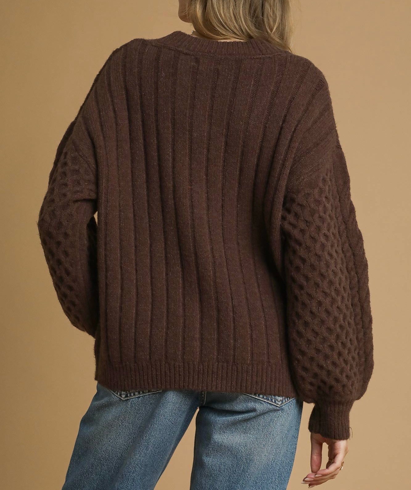 Cocoa Crest Cardigan